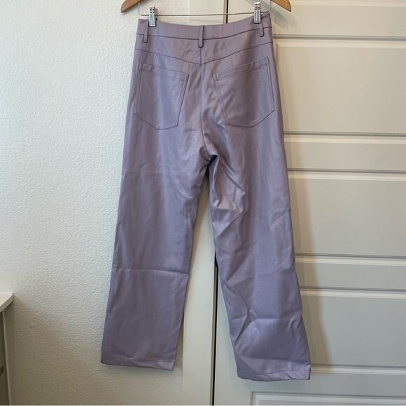 Rotate Rotie Embossed Faux Leather Pants - Picture 6 of 9